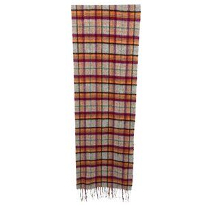 WAMSOFT 100% Wool Fringed Scarf